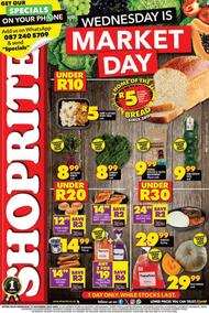 Shoprite Gauteng, Mpumalanga, North West & Limpopo : Wednesday Is Market Day (22 November 2023 Only)