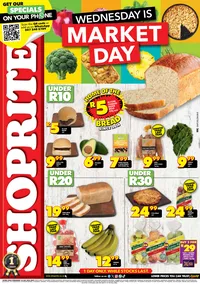 Shoprite Gauteng, Mpumalanga, North West & Limpopo : Wednesday Is Market Day (23 July 2025 Only)
