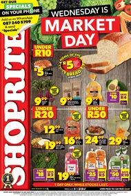 Shoprite Gauteng, Mpumalanga, North West & Limpopo : Wednesday Is Market Day (24 July 2024 Only)
