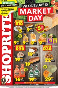 Shoprite Gauteng, Mpumalanga, North West & Limpopo : Wednesday Is Market Day (29 May 2024 Only)