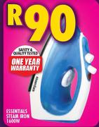 Essentials Steam Iron 1600W