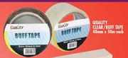 Quality Clear/Buff Tape 48mm x 50m-Each