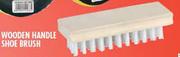 Wooden Handle Shoe Brush