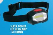 Super Power LED Headlamp 120 Lumen