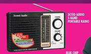 Xceed Audio 5 Band Portable Radio