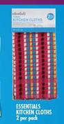 Essentials Kitchen Clothes-2 per pack