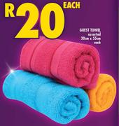 Guest Towel Assorted 30cm x 55cm-Each