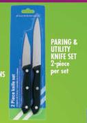 Paring & Utility Knife Set-2 Piece Set