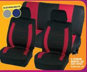 Q Premium 6 Piece memphis Car Seat Covers-Per Set