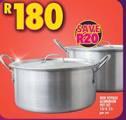 Bon Voyage 13Ltr & 21Ltr Pot Set-Per Set