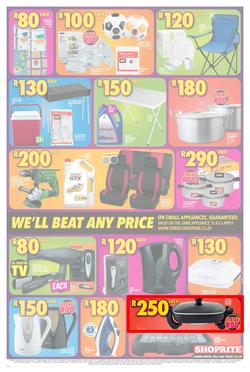 Shoprite Gauteng, Limpopo, Mpumalanga & North West : Rand a Rama Household (17 Sep - 23 Sep 2018), page 3