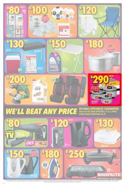 Shoprite Gauteng, Limpopo, Mpumalanga & North West : Rand a Rama Household (17 Sep - 23 Sep 2018), page 3