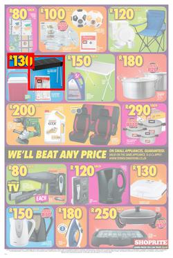 Shoprite Gauteng, Limpopo, Mpumalanga & North West : Rand a Rama Household (17 Sep - 23 Sep 2018), page 3