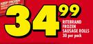 Ritebrand Frozen Sausage Rolls-30 Per Pack