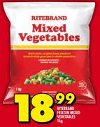 Ritebrand Frozen Mixed Vegetables-1kg