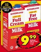 Ritebrand Long Life Milk-1Ltr Each