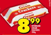 Ritebrand Cream Crackers-200g