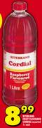 Ritebrand Fruit Flavoured Cordial-1Ltr Each