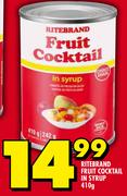 Ritebrand Fruit Cocktail In Syrup-410g