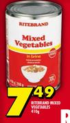 Ritebrand Mixed Vegetables-410g