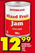 Ritebrand Mixed Fruit Jam-450g