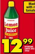 Ritebrand Lemon Juice-500ml