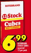 Ritebrand Stock Cubes-12 Per Pack