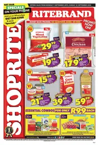 Shoprite Gauteng, Mpumalanga, North West & Limpopo : Ritebrand (09 September - 22 September 2024)