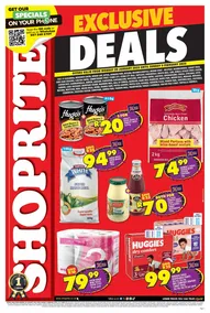 Shoprite Gauteng, Mpumalanga, North West & Limpopo : Exclusive Deals (20 January - 09 February 2025)