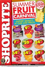 Shoprite Gauteng, Mpumalanga, North West & Limpopo : Summer Fruit Carnival (29 January - 11 February 2024)