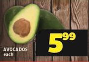 Avocados-Each