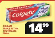 Colgate Triple Action Toothpaste-100ml