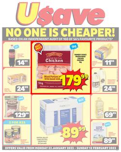 Usave Gauteng, Mpumalanga, Limpopo & North West (23 January - 12 February 2023), page 1