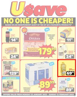Usave Gauteng, Mpumalanga, Limpopo & North West (23 January - 12 February 2023), page 1