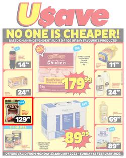 Usave Gauteng, Mpumalanga, Limpopo & North West (23 January - 12 February 2023), page 1