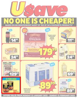 Usave Gauteng, Mpumalanga, Limpopo & North West (23 January - 12 February 2023), page 1
