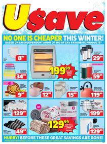Usave Inland : Winter Specials (24 May - 13 June 2021)