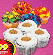 Freshly Baked Cupcakes-4 Per Pack