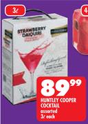 Huntley Cooper Cocktail-3Ltr Each