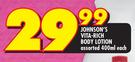 Johnson’s Vita-Rich Body Lotion-400ml Each