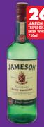 Jameson Triple Distilled Irish Whiskey-750ml