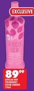 African Dew Strawberry Cream Liqueur-750ml