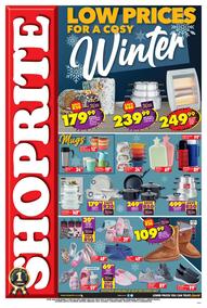 Shoprite Gauteng, Mpumalanga, North West & Limpopo : Low Prices For A Cosy Winter (25 April - 8 May 2022)