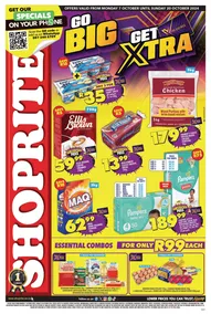 Shoprite Gauteng, Mpumalanga, North West & Limpopo : Go Big Get Xtra (07 October - 20 October 2024)