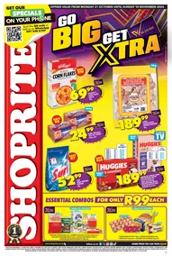 Shoprite Gauteng, Mpumalanga, North West & Limpopo : Go Big Get Xtra (21 October - 10 November 2024)