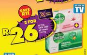 Dettol Bath Soap All Variants-For 2 x 175g