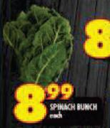 Spinach Bunch-Each