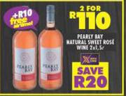 Pearly Bay Natural Sweet Rose Wine-For 2 x 1.5Ltr