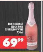 Bon Courage Blush Pink Sparkling Wine-750ml