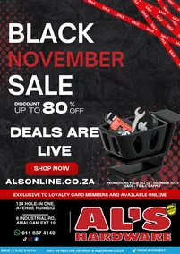 Al's Hardware : Black November (12 November - 12 December 2025)